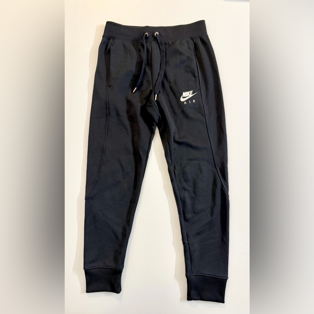 Nike Womens Air Black with Rose Gold Joggers